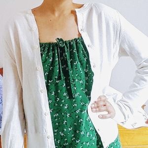 Cream cardigan